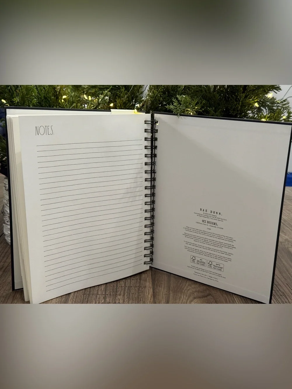 ✨Brand NEW w/Tags Rae Dunn 2027. 17 Month Spiral Planner -Aug 2926 - Dec 2027 ✨